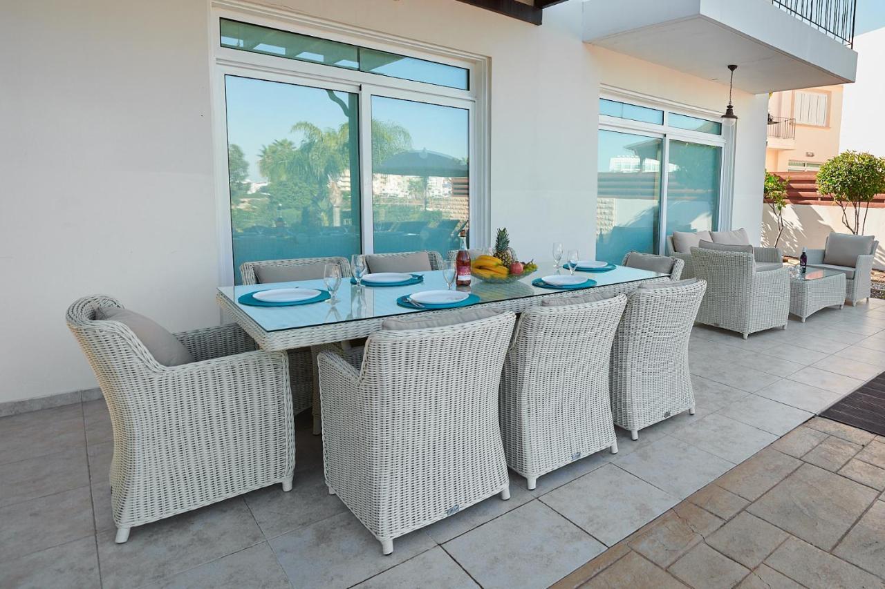 Beach Front Bella Vista By Ezoria Villas Protaras Exterior photo