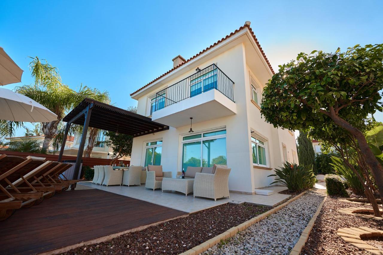 Beach Front Bella Vista By Ezoria Villas Protaras Exterior photo